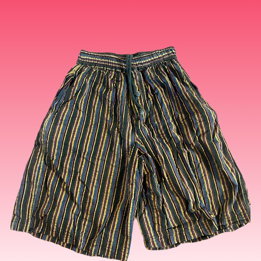 Striped Boho Shorts